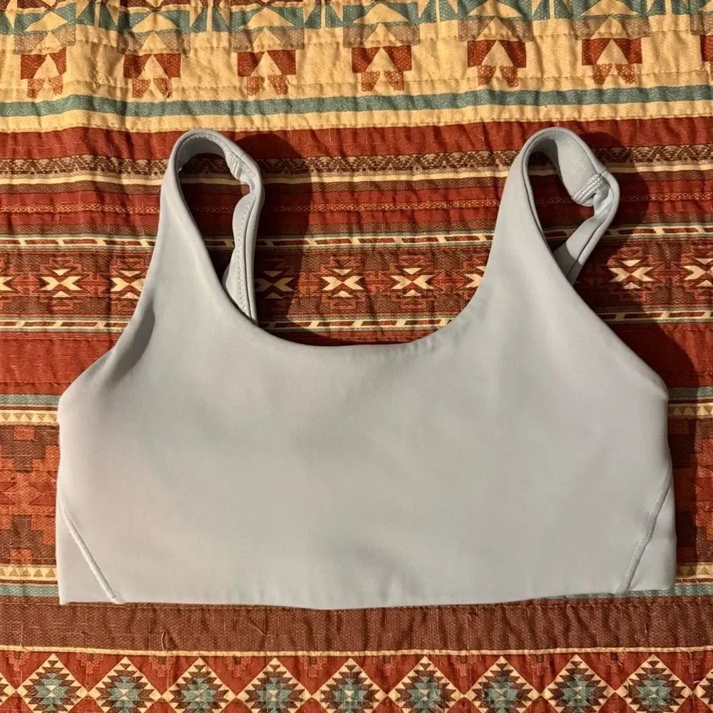 Nike Alate Light blue Sports Bra size small